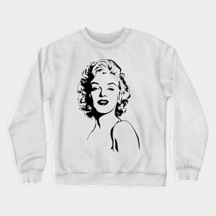 Beautiful lady Crewneck Sweatshirt